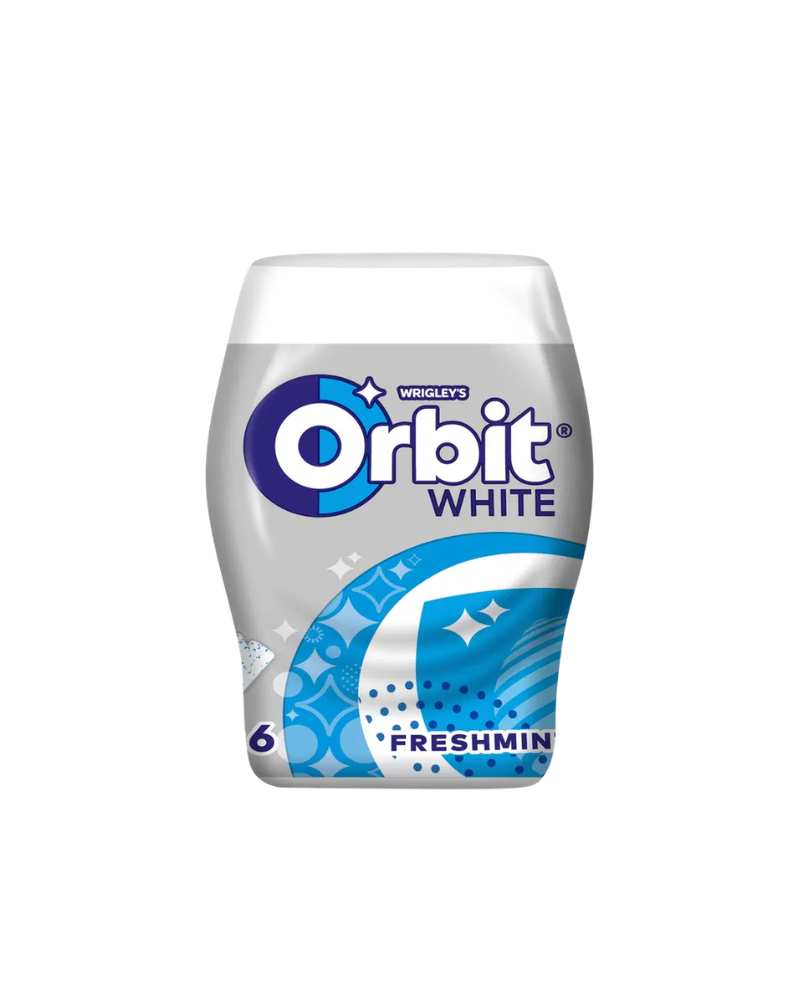 ORBIT WHITE FRESHMINT KOKERR BOTTLE