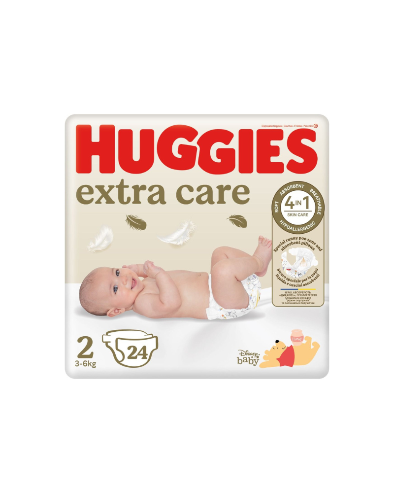HUGGIES ELITE SOFT (2) A24,3-6KG