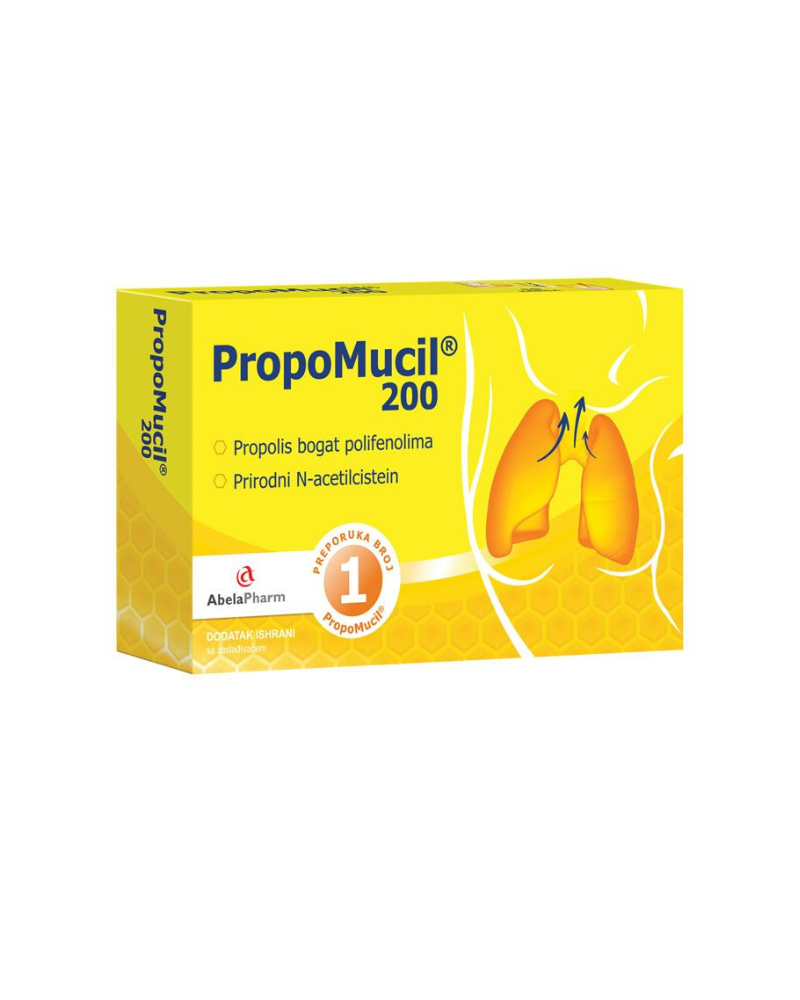 PROPOMUCIL )ACETILCISTEINE) 200MG PULVIS A20 ME COPE