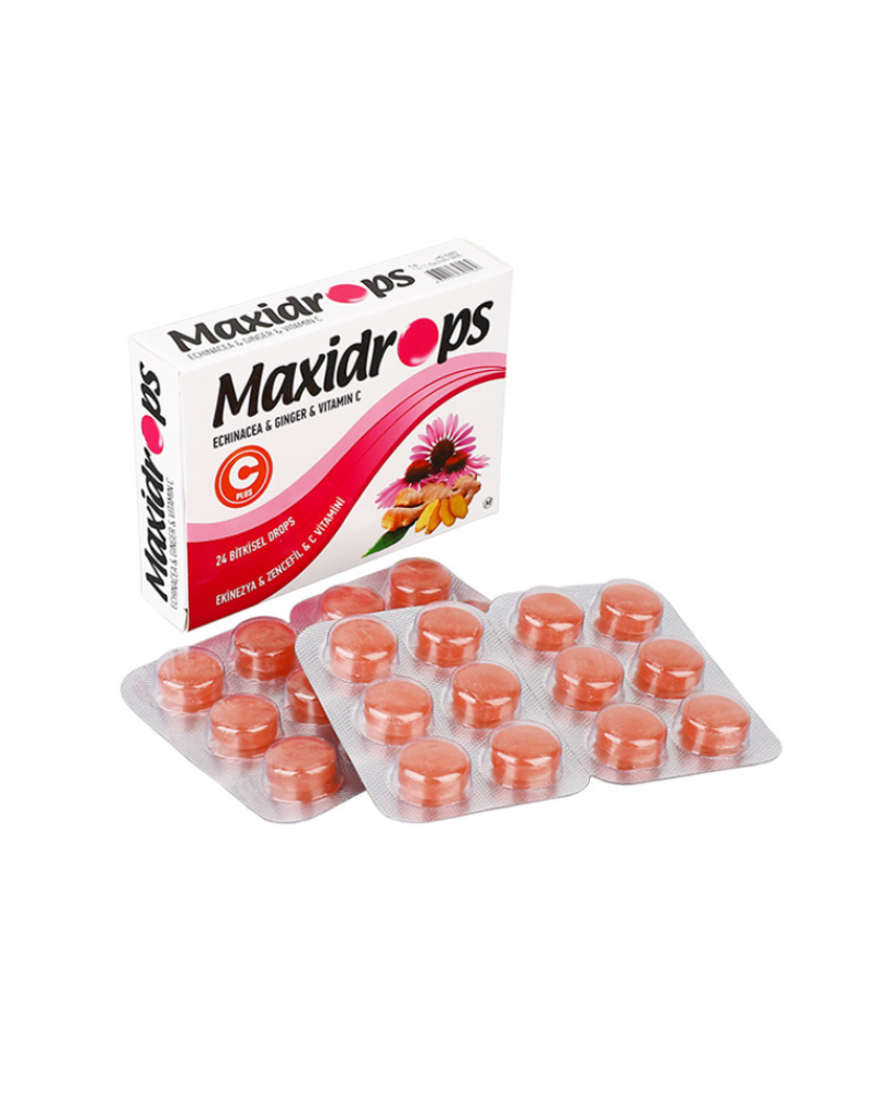 MAXIDROPS ECHINACEA GINGER 24 PCS
