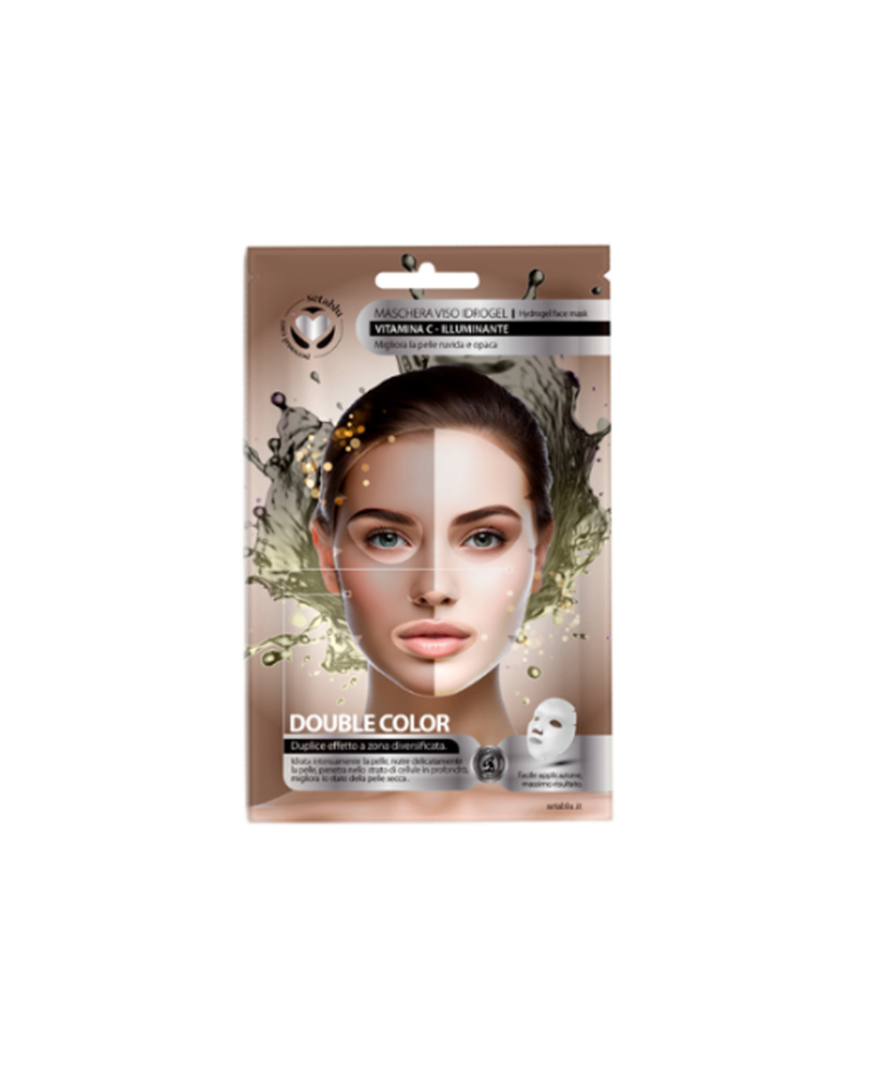 SETABLU MASKE DOUBLE COLOR PER FETYR ME VITAMIN C DHE EFEKTE SHKELQYSE