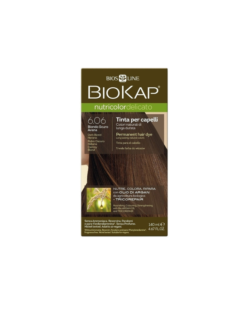 BIOKAP NUTRICOLOR 6.06 DELICATO