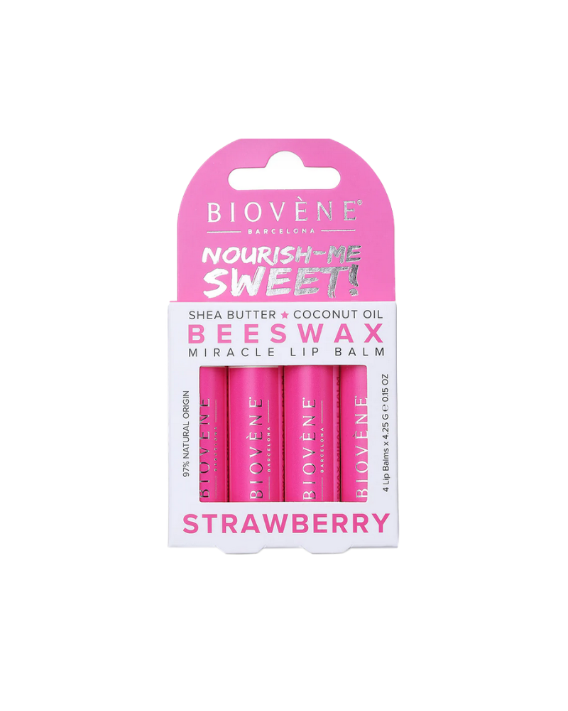 BV LIP BEESWAX STRAWBERRY X4 ME COPE