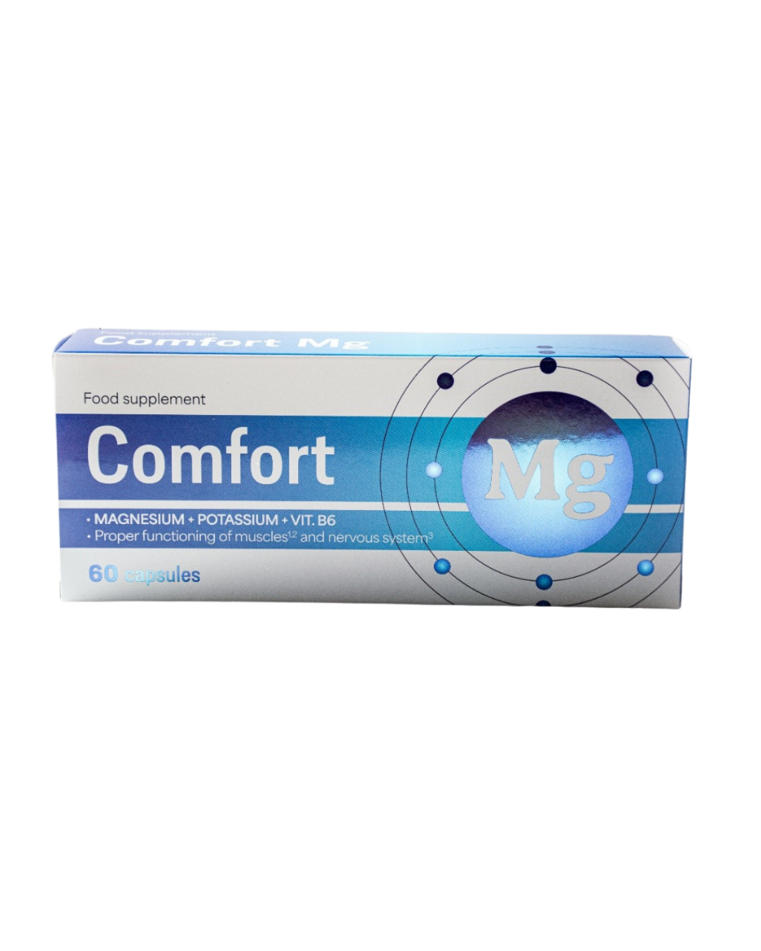COMFORT MG+POTASSIUM+B6 CPS A60