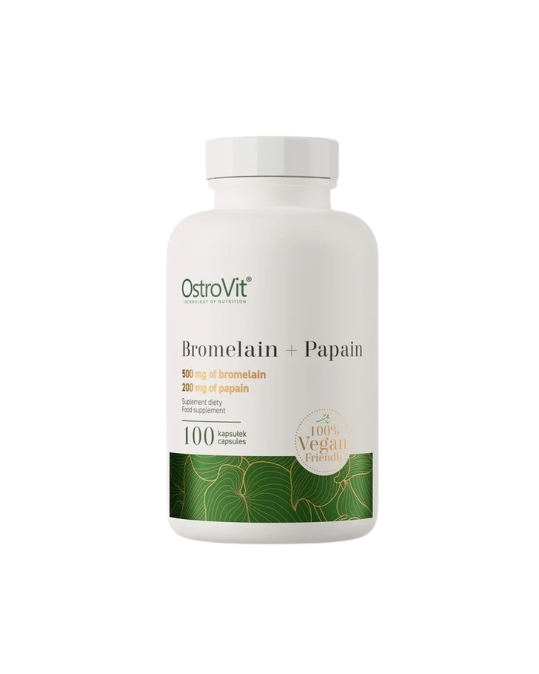 OSTROVIT BROMELAIN + PAPAIN 100 TABS