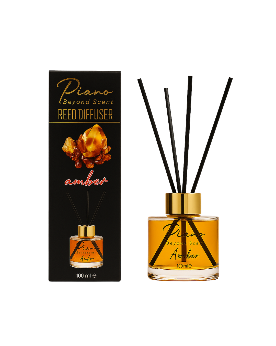 PIANO DIFFUSER AMBER 100ML