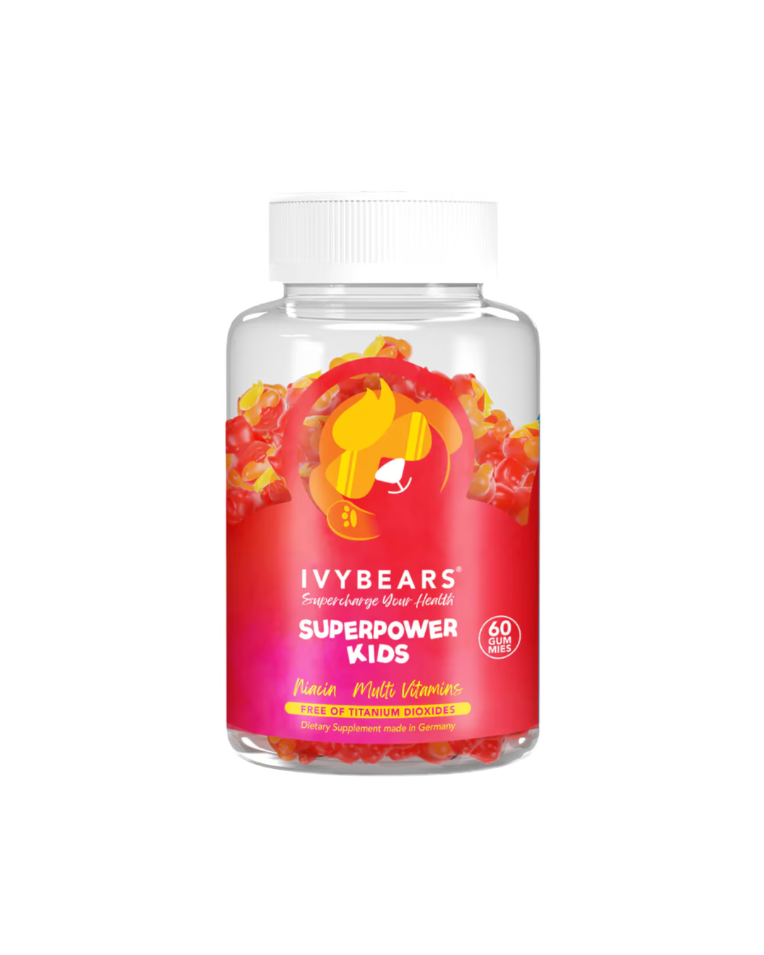 4150 IVYBEARS SUPERPOWER KIDS 60 GUMMIES