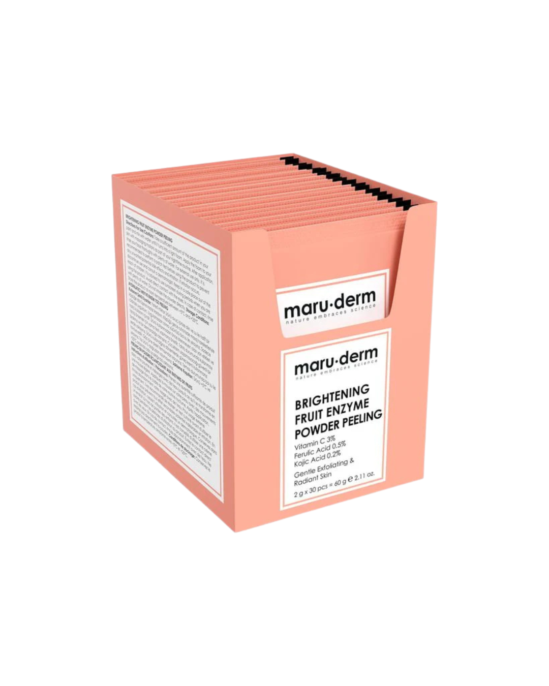 Maruderm Brightening Fruit Enzyme Powder Peeling 60 Gr