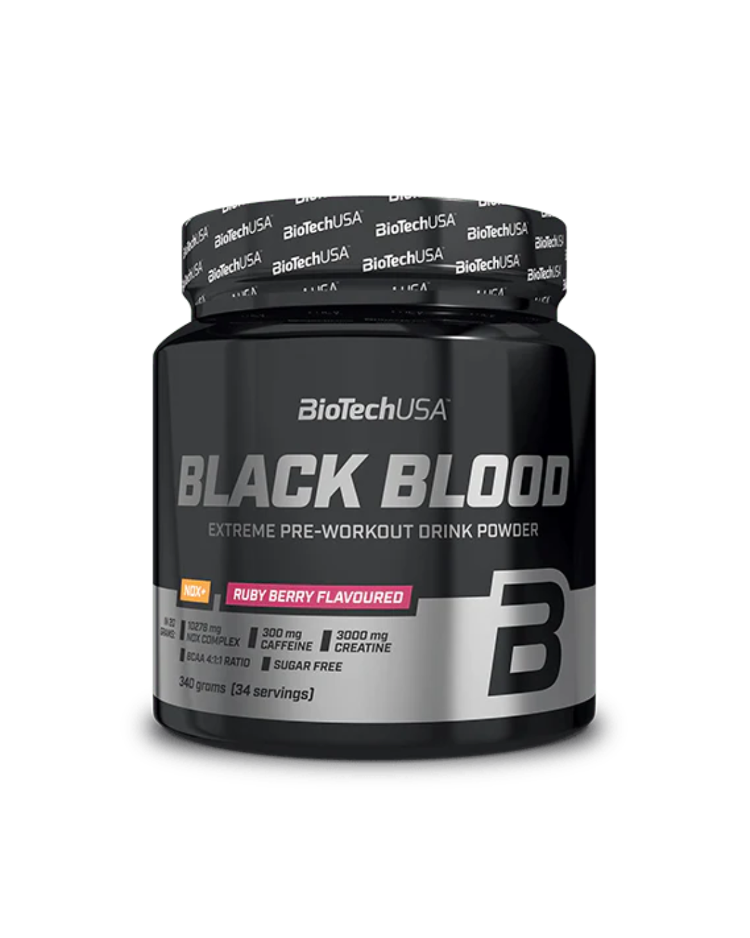 Black Blood NOX+ 340g ruby berry