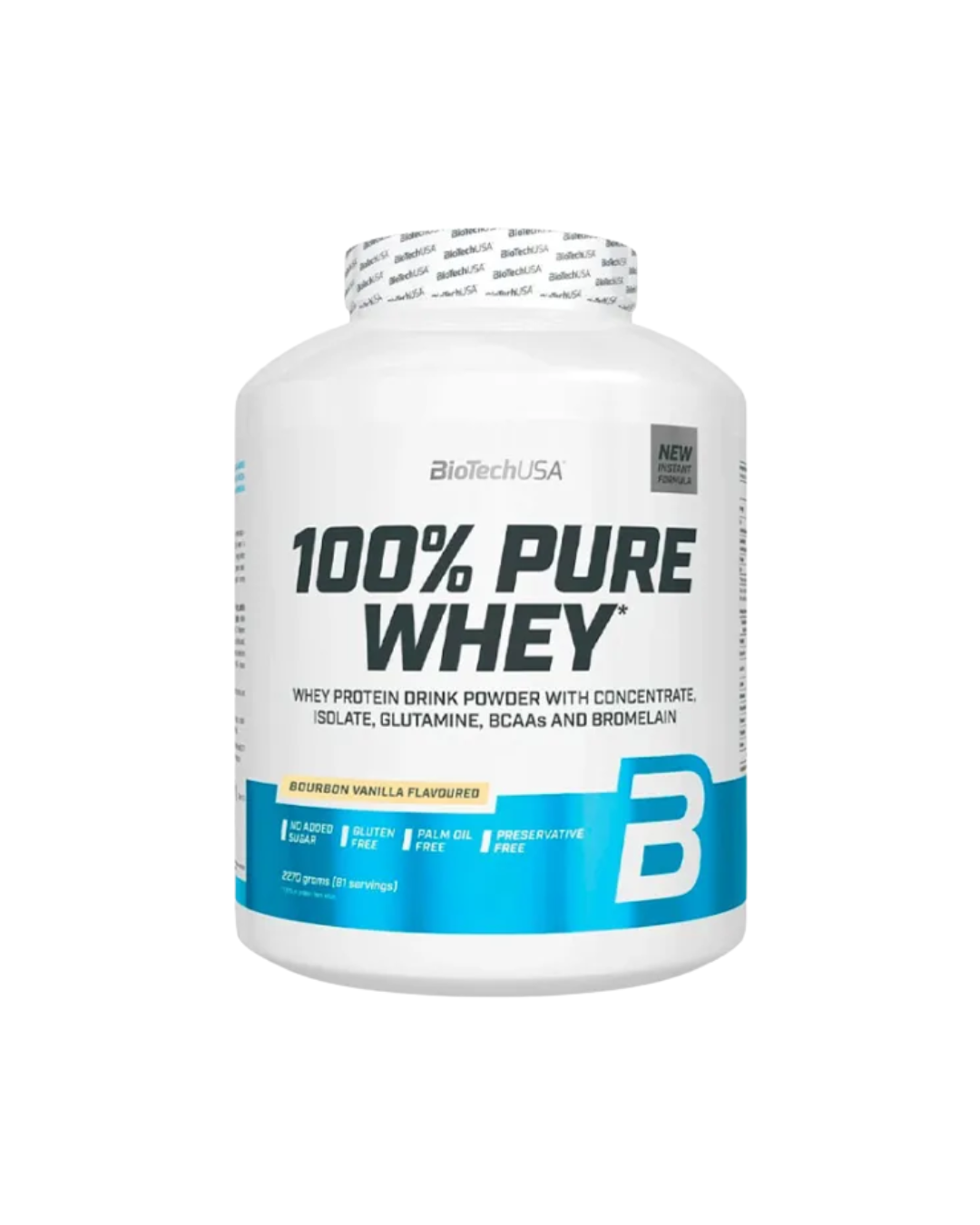 100% Pure Whey 2270g bourbon vanilla