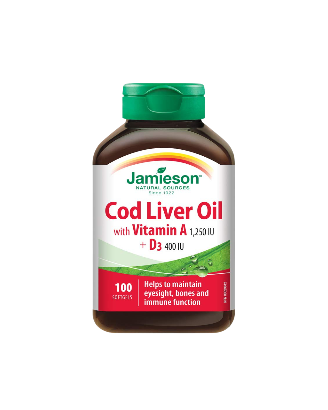 JAM COD LIVER OIL (VITAMIN A 1250IU + D3 400IU)