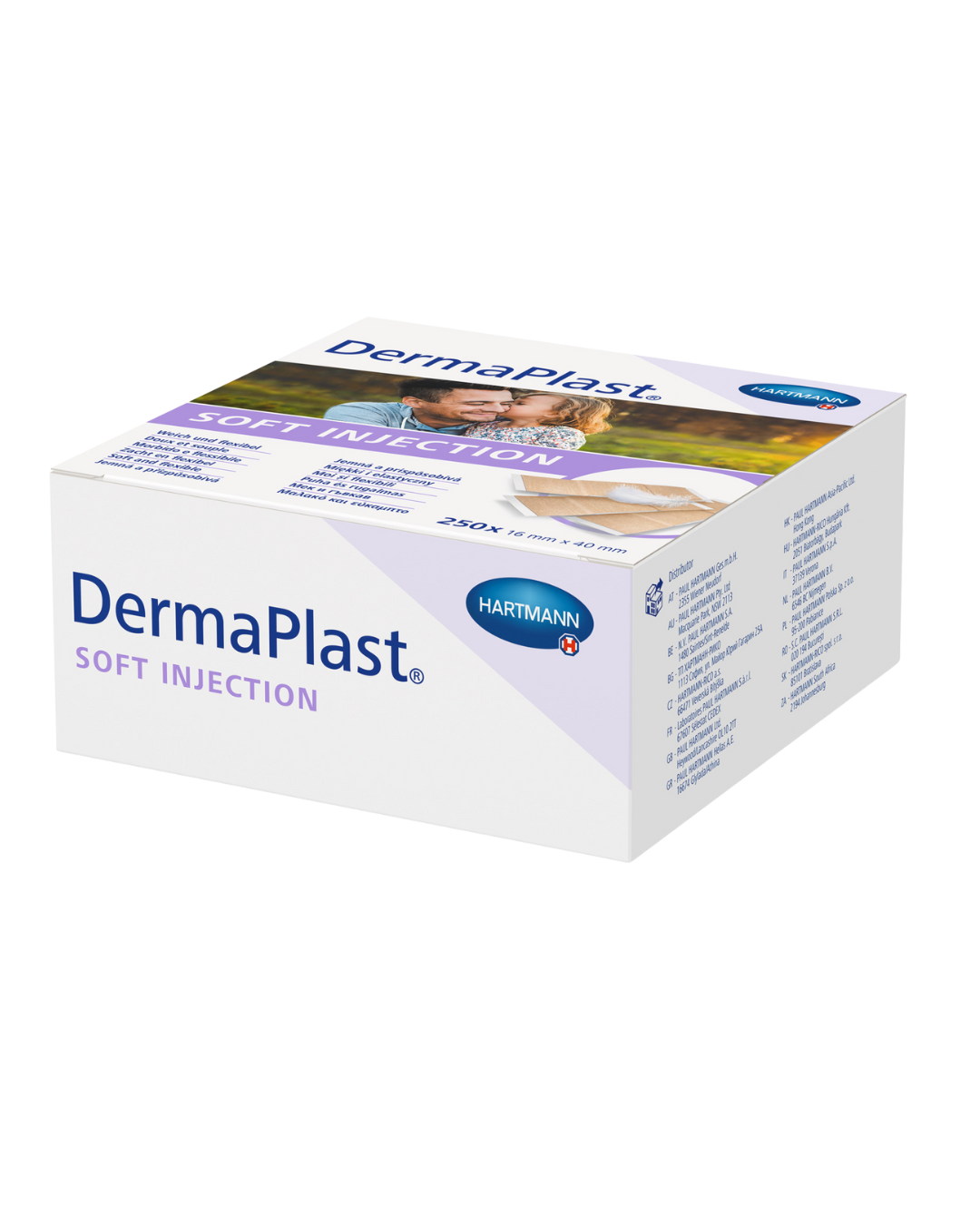 DRMAPLAST SENS INJ 16X40MM P250 C60