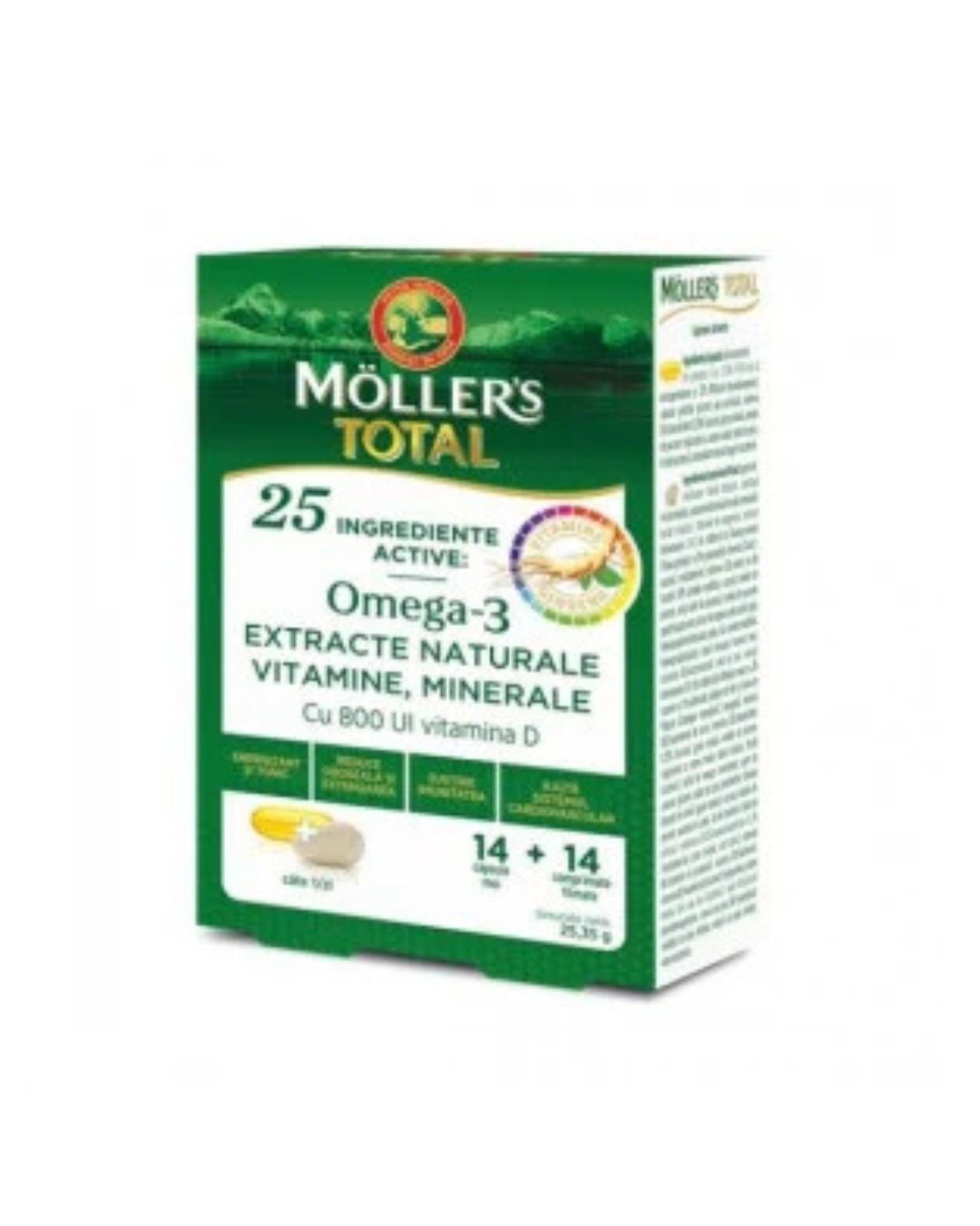 MOLLERS TOTAL OMEGA3 14CPS+14TAB