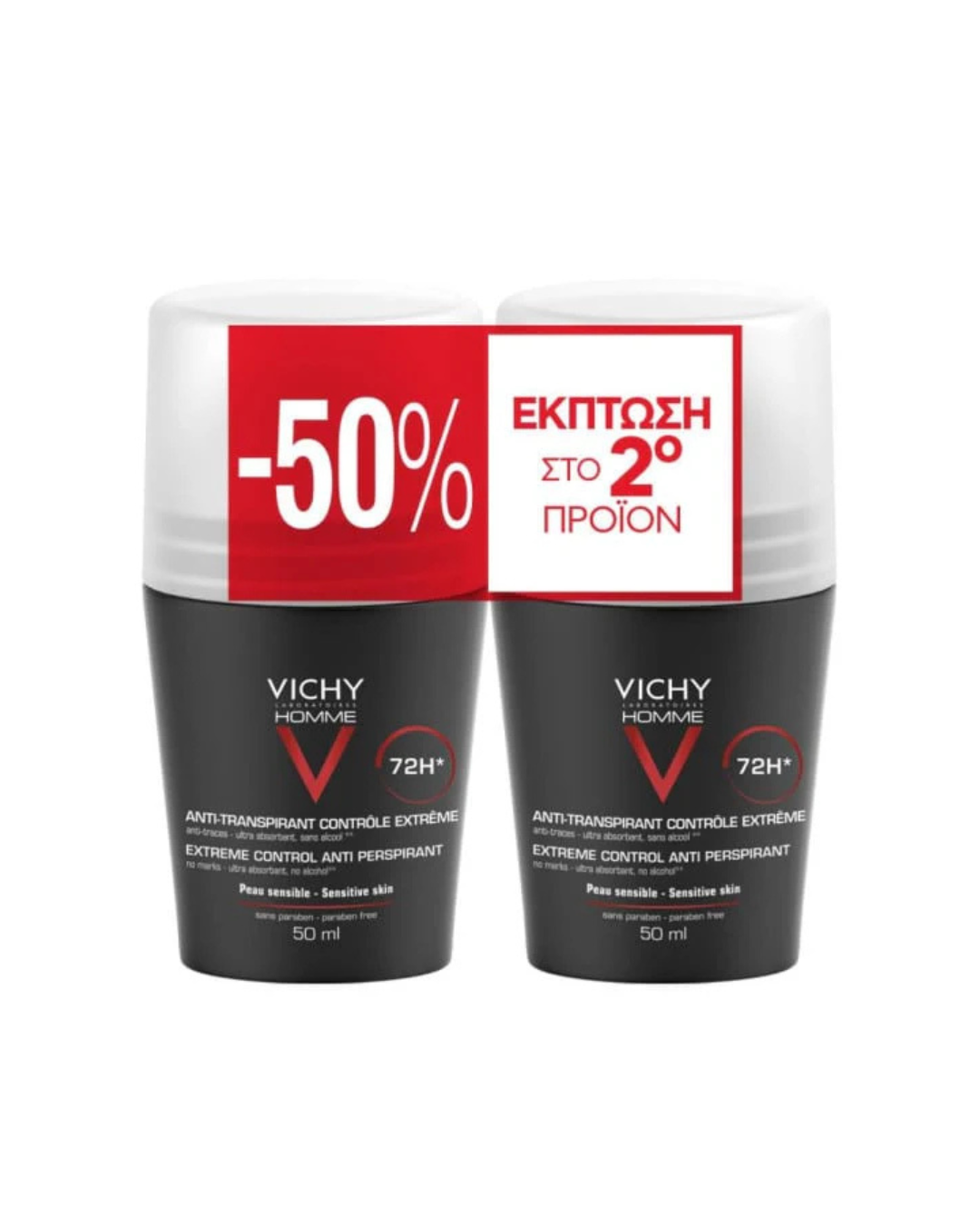 DEO ANTI-TRANSPIRANT CONTROL MAN 72H PROMO V.0640