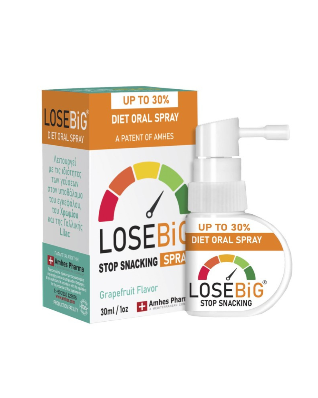LOSEBIG SPRAY 30ML GRAPEFRUIT FLAVOR