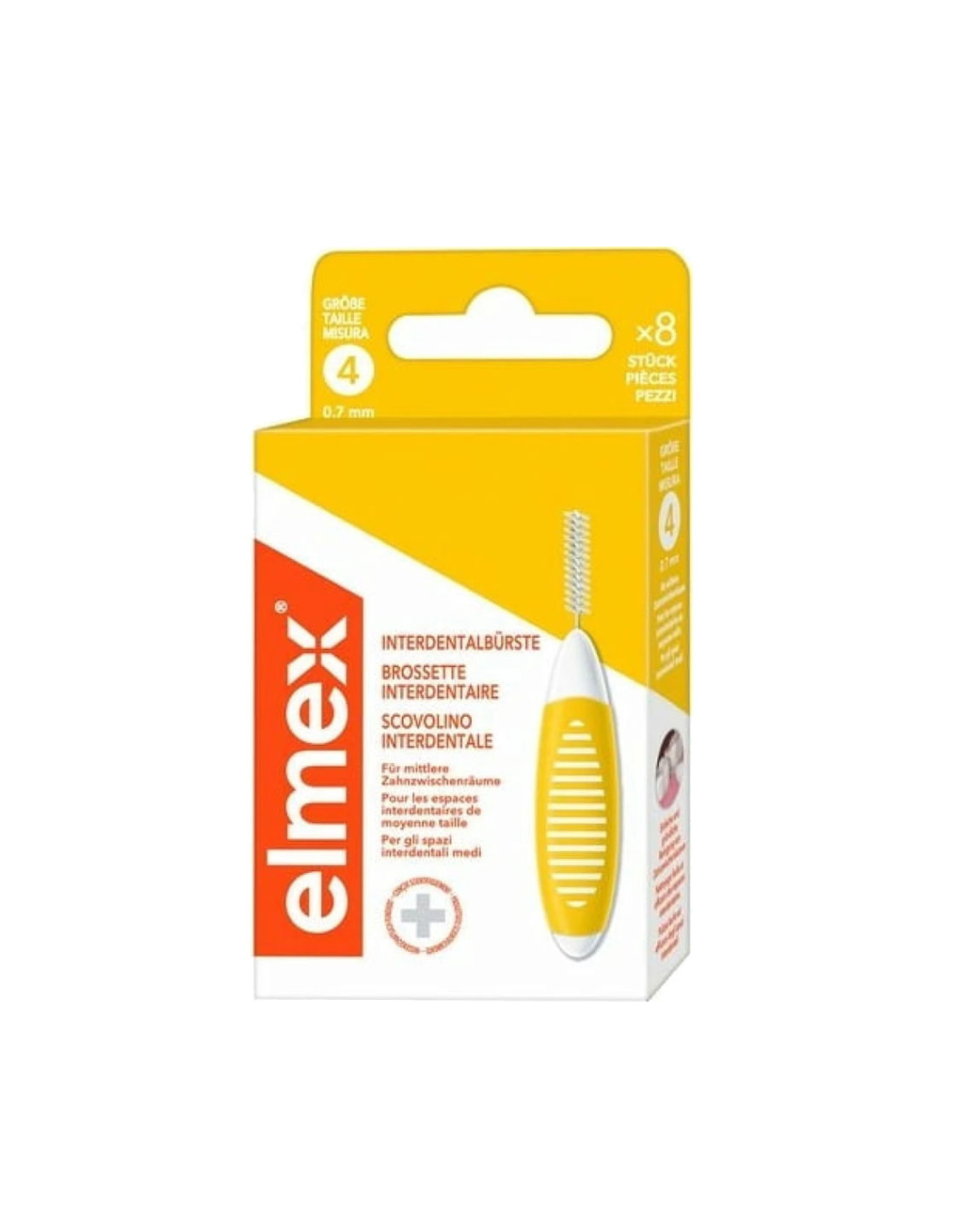 BRUSHE PASTRUESE PER PROTEZA 0.7MM (2) -ELMEX