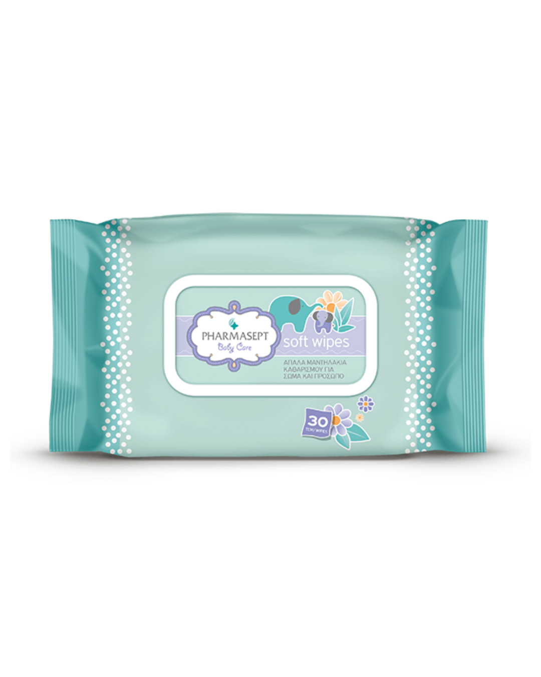 BABY SOFT WIPES 30CP