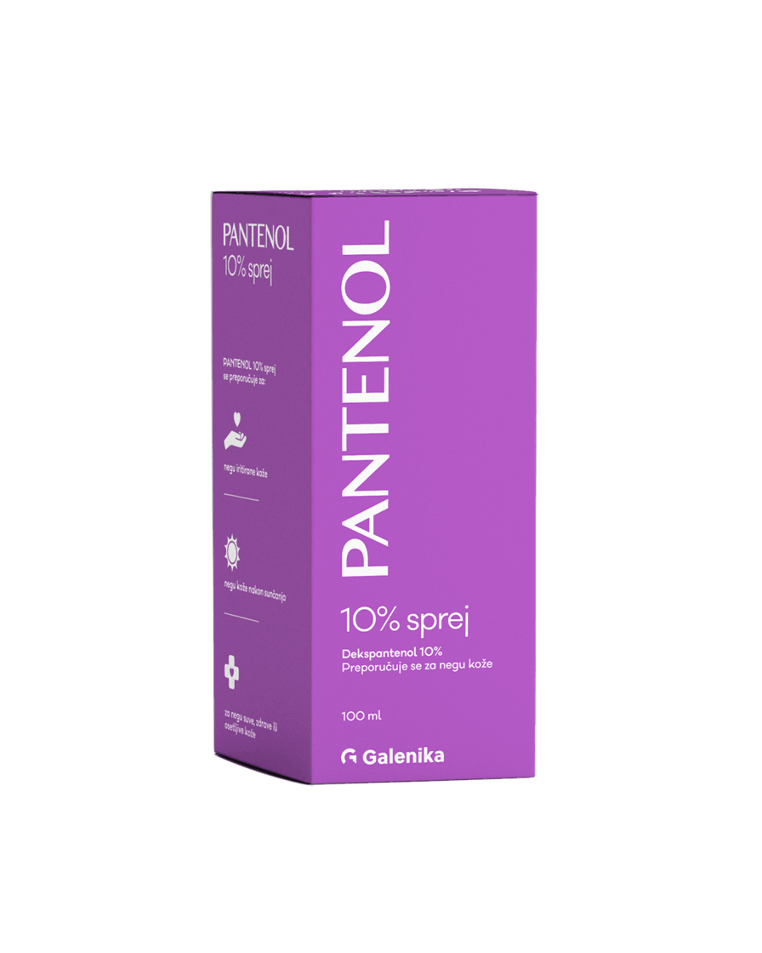 PANTENOL 10% SPRAY 100 ML GALENIKA