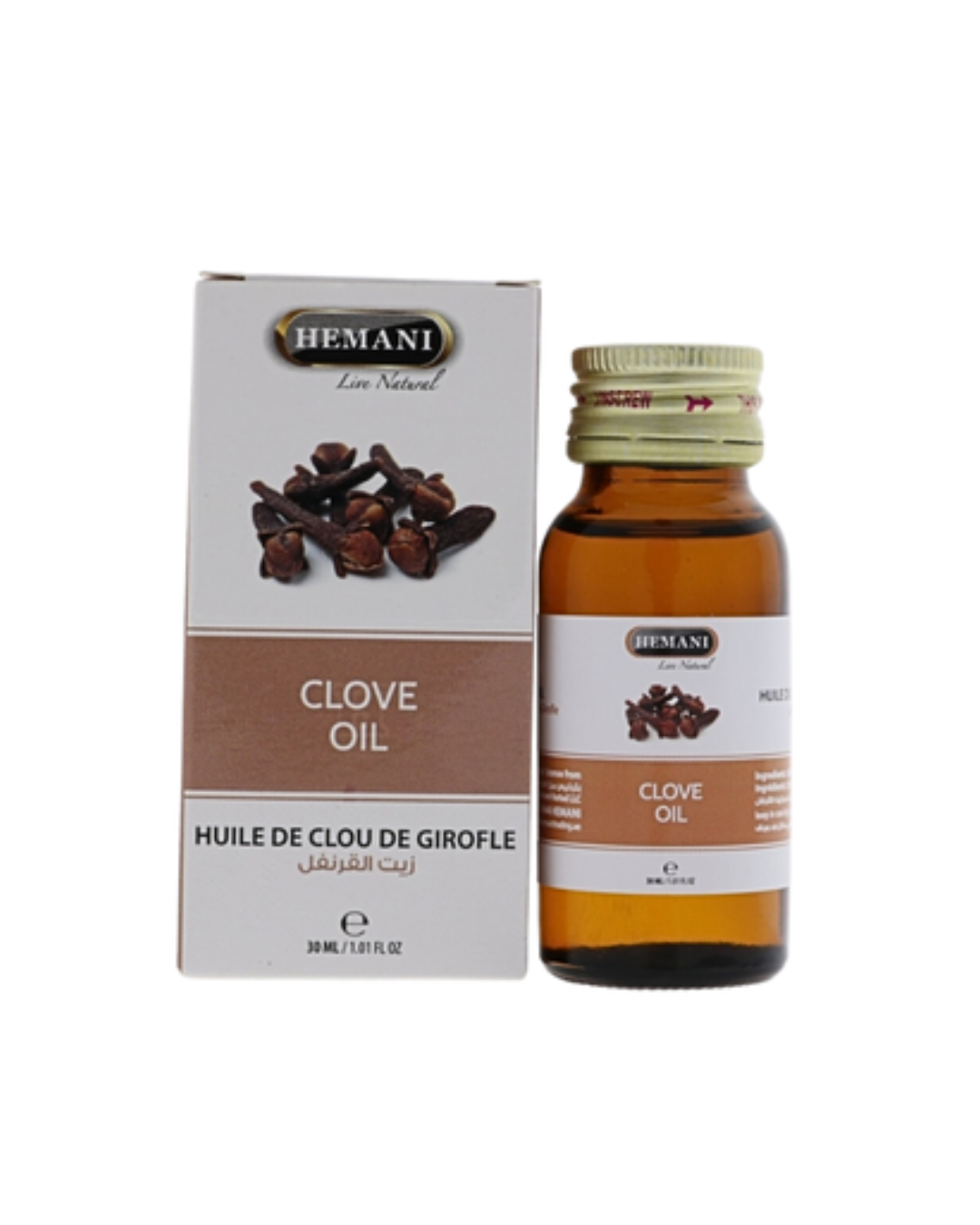 VAJ KARANFILI CLOVE OIL 30ML – HEMANI