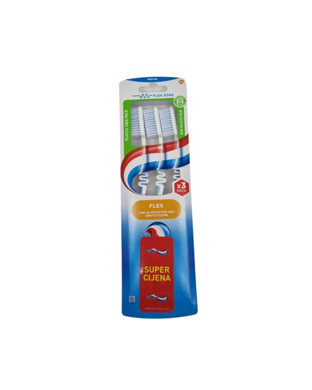 Aquafresh ToothBrush Flex Medium 3pcs. Haleon
