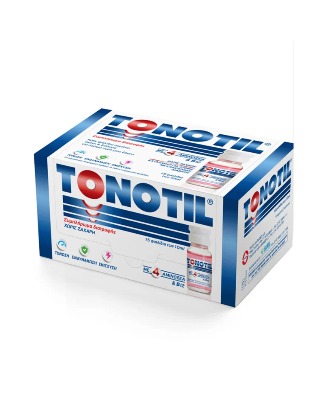 TONOTIL SOL ORAL 15X10ML ME COP