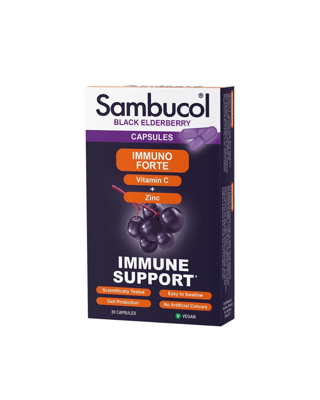 SAMBUCOL IMMUNO FORTE CAPSULES 30/1