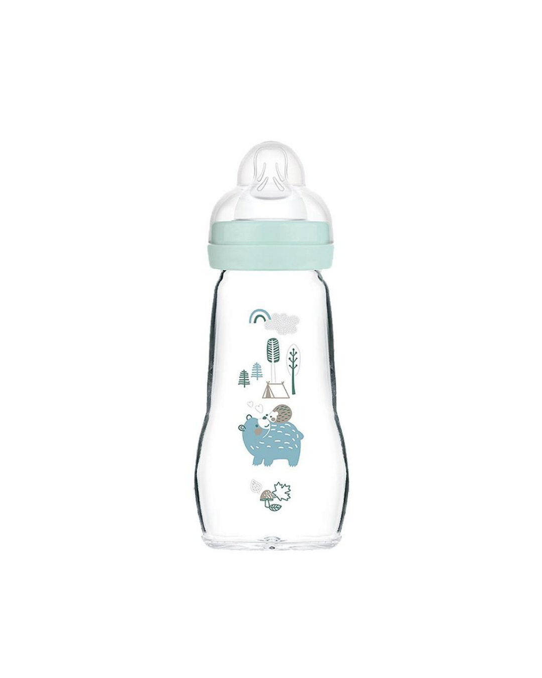MAM FEEL GOOD GLASS BOTTLE 260ML 2m+ 869075