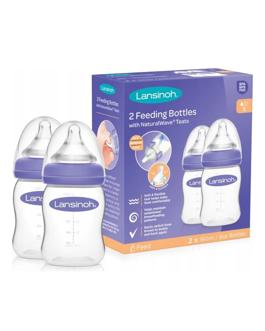 Shishe biberon PP 160ml.x 2