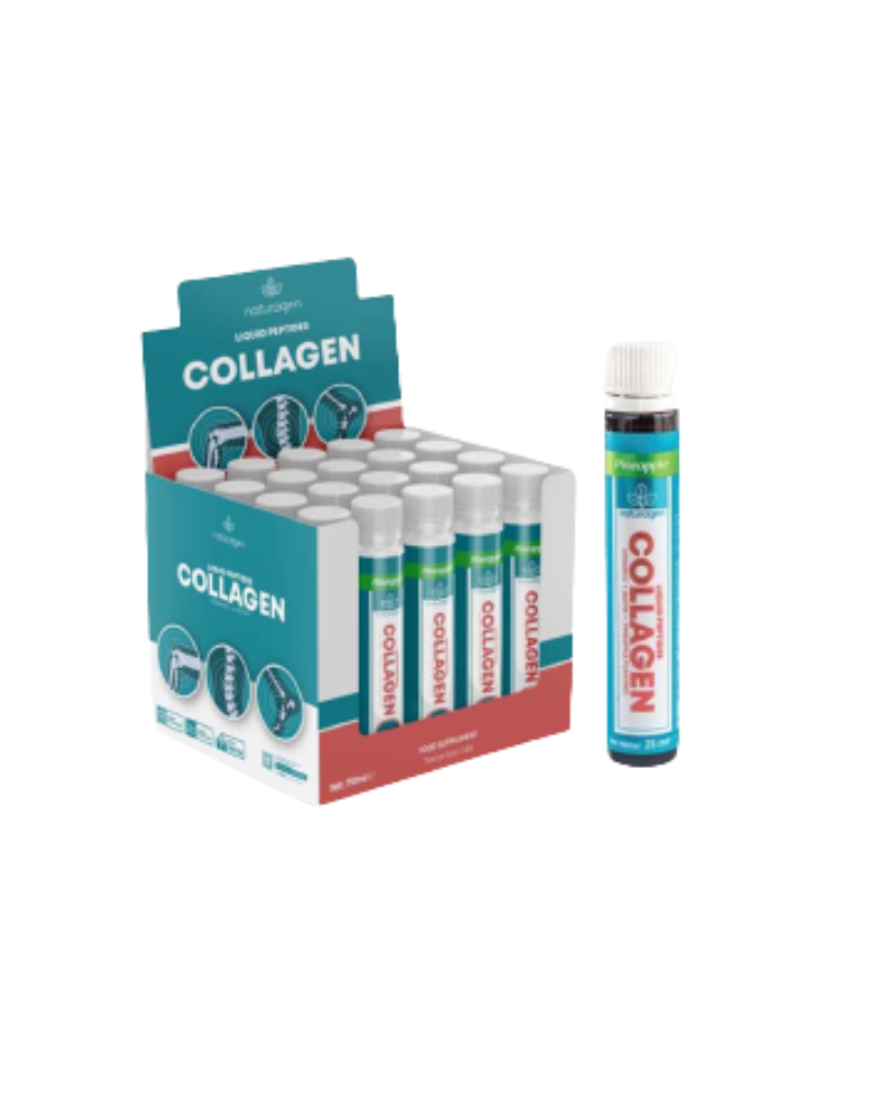 4100 COLLAGEN LIQUID PEPTIDES PINEAPPLE 25ML (NATURAGEN)