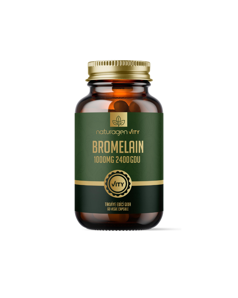 4133 VITY BROMELAIN 1000MG 60 CAPSULE (NATURAGEN)
