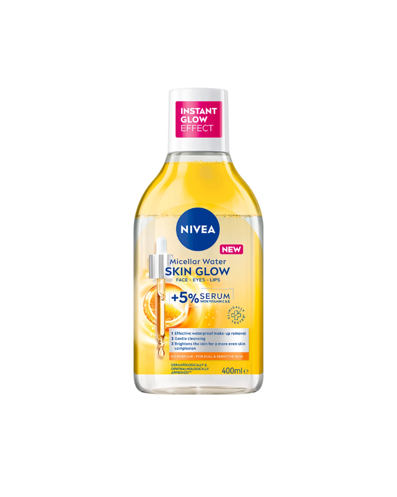 98717 NIVEA SKIN GLOW MICELLAR WATER 400ML