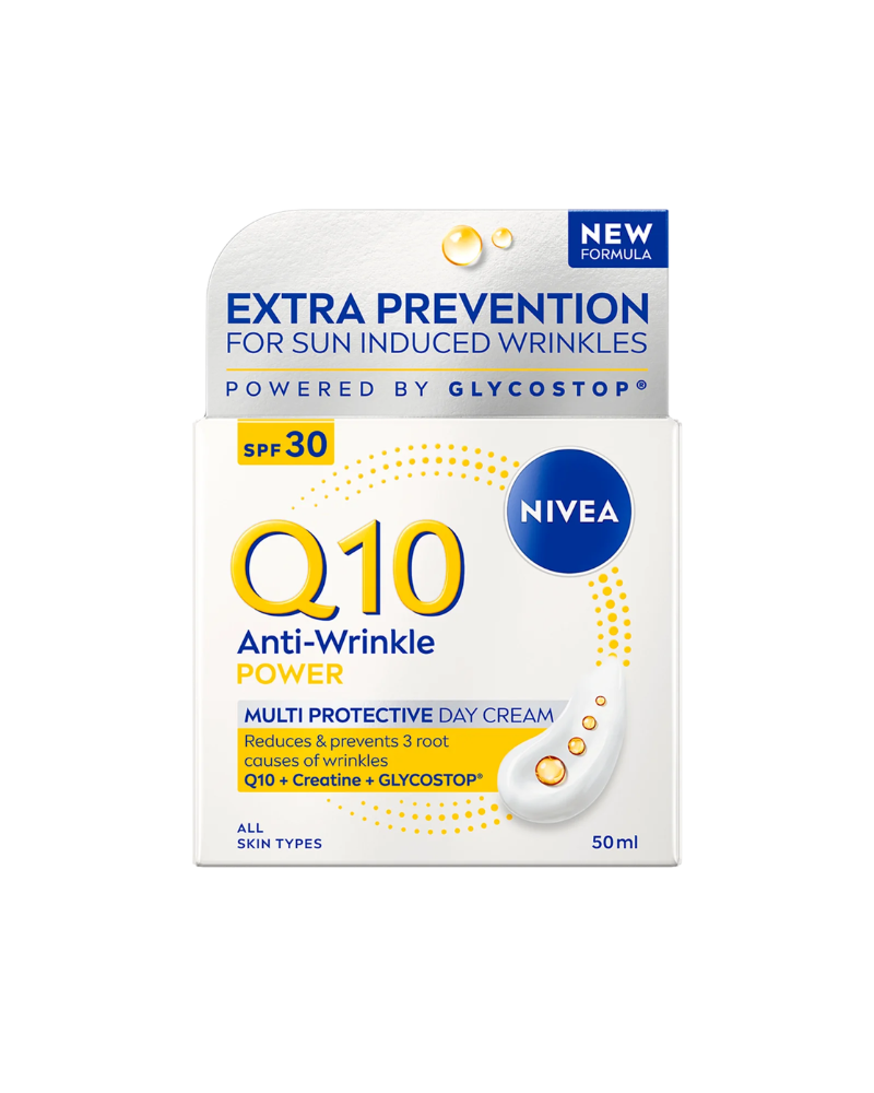 86466 NIVEA FACE CARE ANTI-WRINKLE Q10 ENERGY DAY CARE