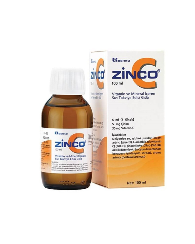 ZINCO C SIRUP 5MG/5ML A 100ML
