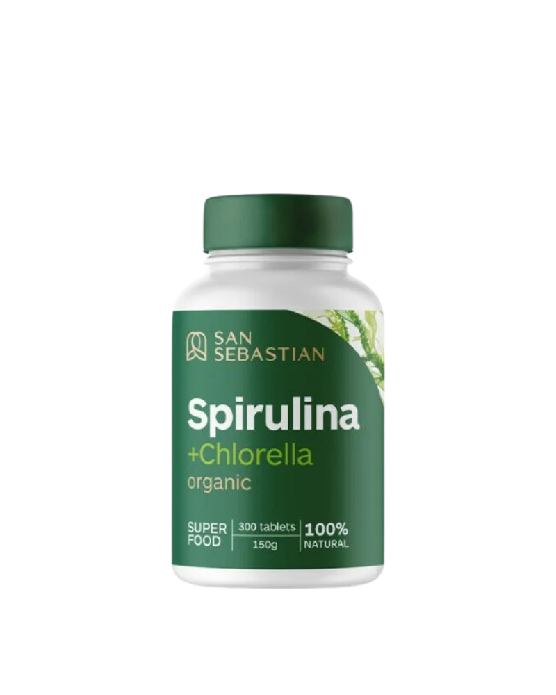 SPIRULINA ORGANIC TBL 300X75G