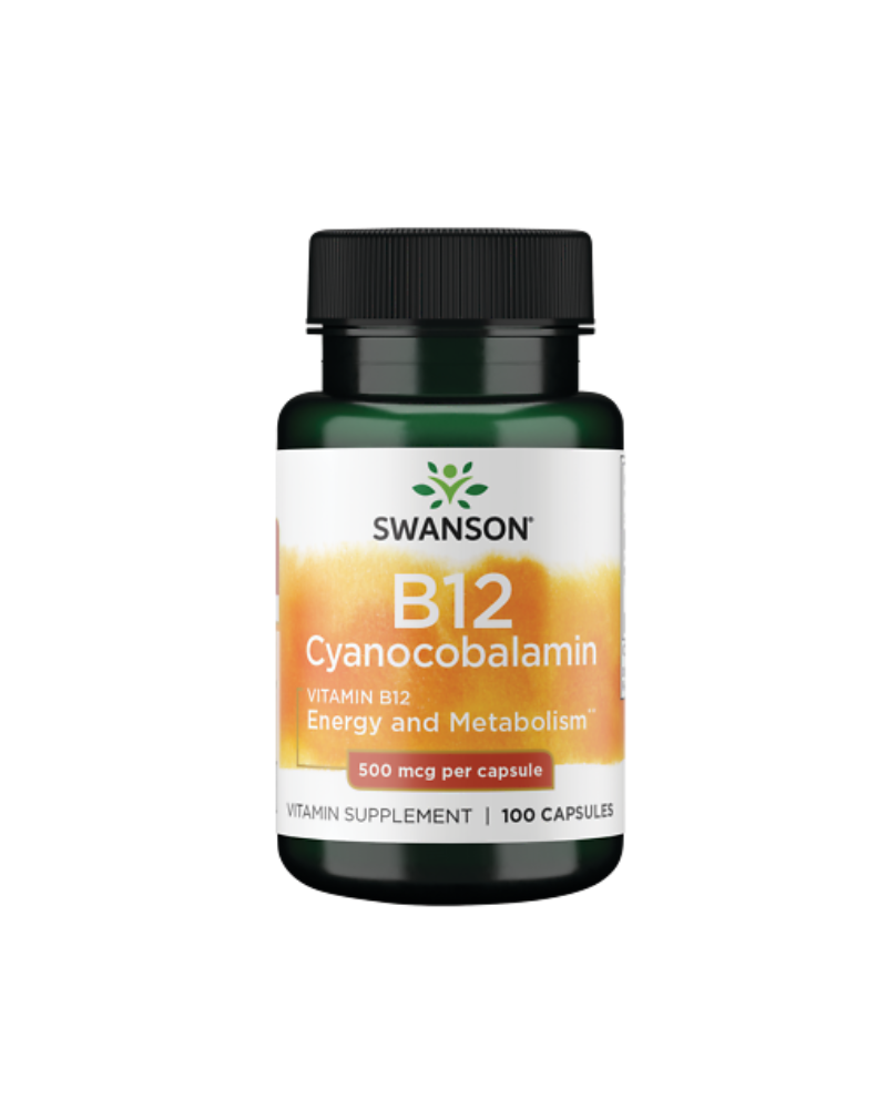 VITAMIN B12 100 CPS 500MCG