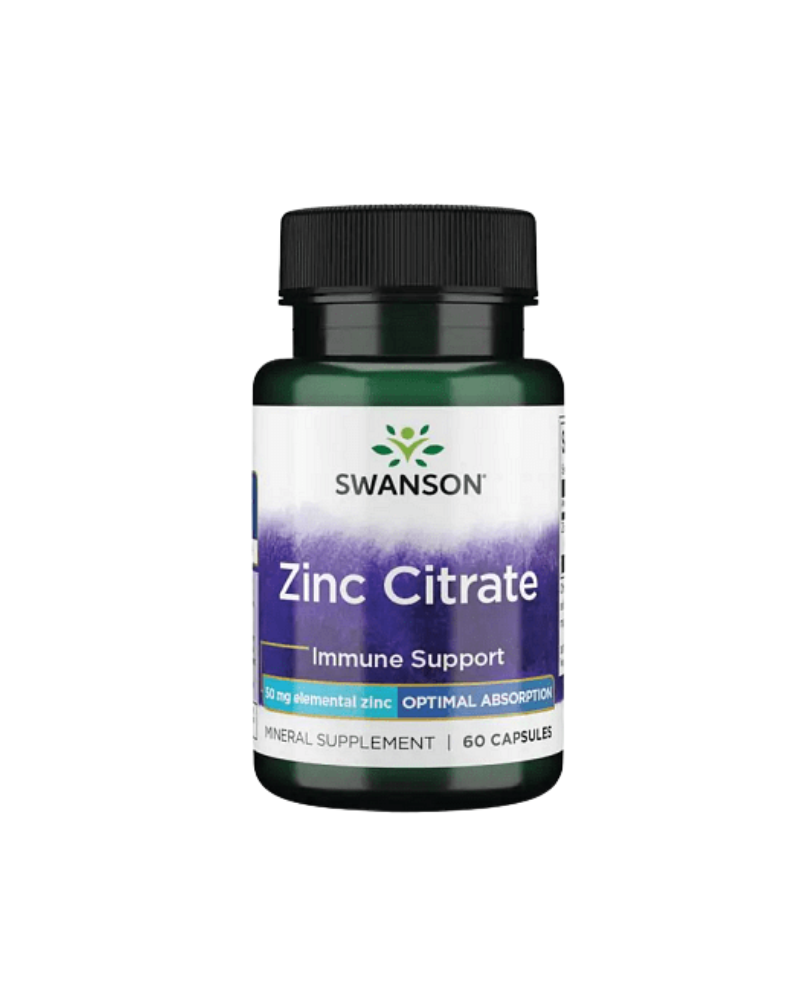 ZINC CITRATE CPS 50MG A 60