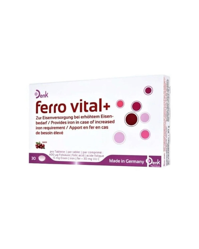 DENK FERRO VITAL + 30 PC PASTILLE