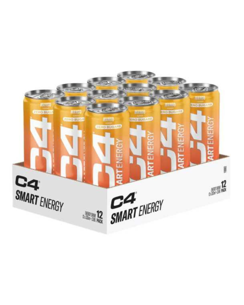 Cellucor C4 Smart Zero Sugar Energy Drinks Box (12 Cans)